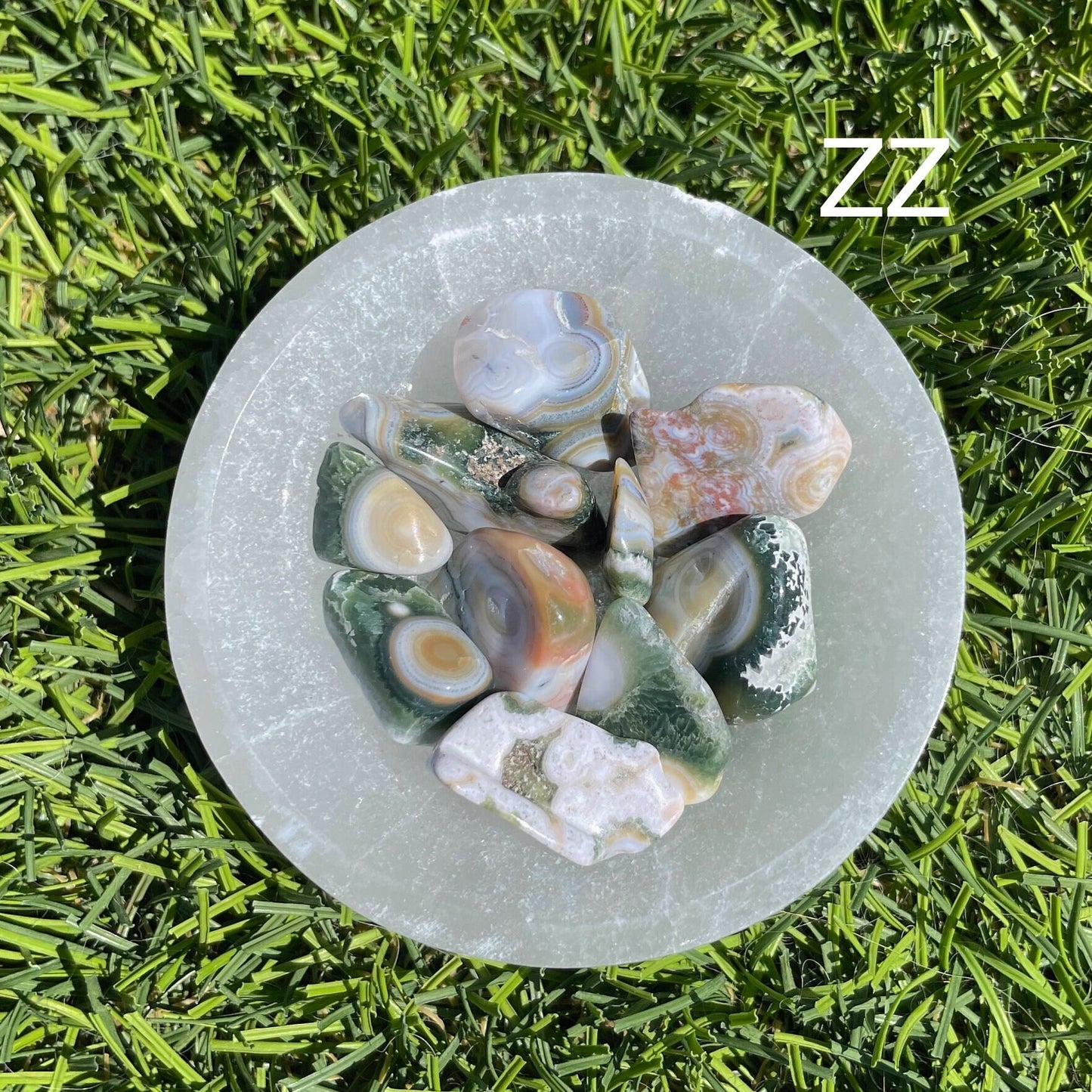 You Choose Genuine Marovato 8th Vein Ocean Jasper Tumbles