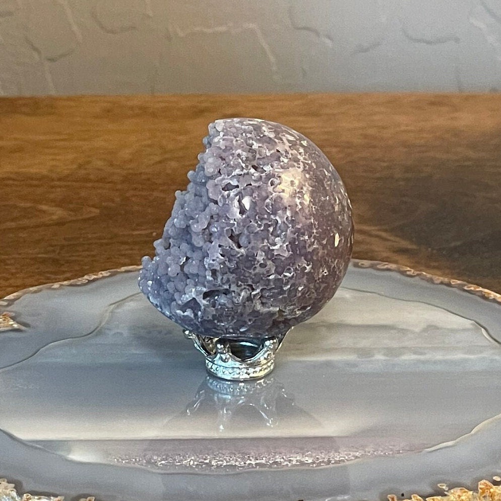 Small 37mm Grape Agate Sphere
