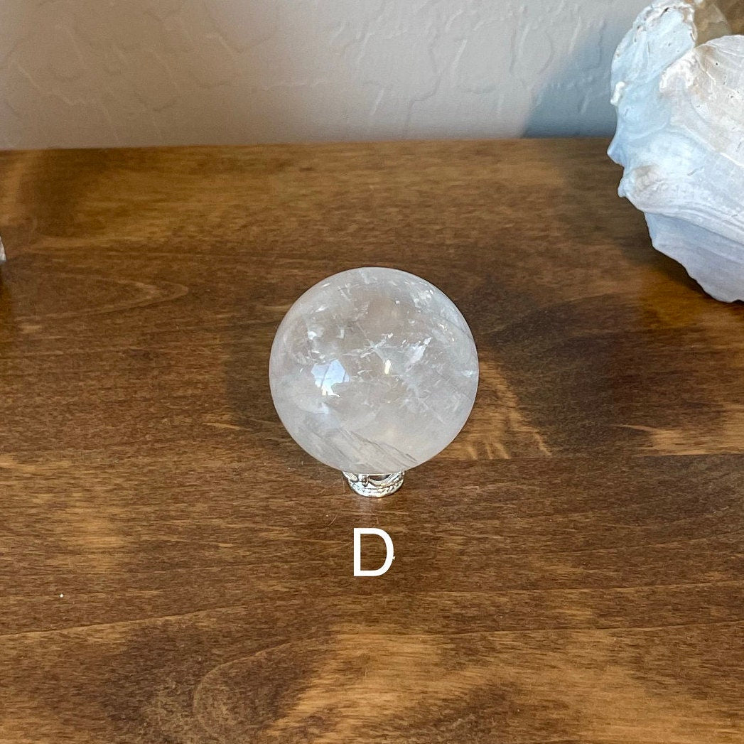 Optical Calcite Spheres, Iceland Spar