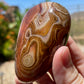 Sardonyx Banded Palm Stone - P05