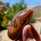 Sardonyx Banded Palm Stone - P05