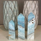 Large Ocean Blue Caribbean Calcite, Blue Sky or Pistachio Tower Natural Crystal