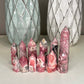 Small Rhodochrosite Tower, Natural Crystal, You Choose