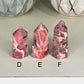 Small Rhodochrosite Tower, Natural Crystal, You Choose