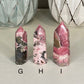 Small Rhodochrosite Tower, Natural Crystal, You Choose