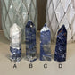 Natural Medium Sodalite Crystal Tower - You Choose