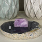 Raw Purple Kunzite Polished Freeform Chunk