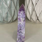 Purple Raw Edge Fluorite, Natural Crystal Slab