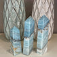 Large Ocean Blue Caribbean Calcite, Blue Sky or Pistachio Tower Natural Crystal