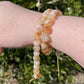 8mm Yellow Amethyst (Citrine) Natural Crystal Beads