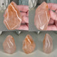 You Choose - Fire Quartz Flame, Polished Natural Crystal with Rainbows
