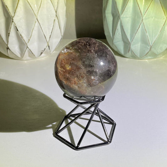 Medium Garden Quartz/Lodolite Sphere