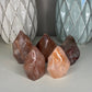 You Choose - Fire Quartz Flame, Polished Natural Crystal with Rainbows