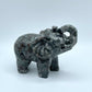 Yooperlite UV Reactive Elephant Carving