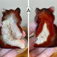 Carnelian-Sardonyx Animal Carvings