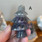Fluorite Holiday Tree Carving