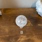 Optical Calcite Spheres, Iceland Spar
