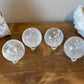 Optical Calcite Spheres, Iceland Spar