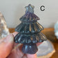 Fluorite Holiday Tree Carving
